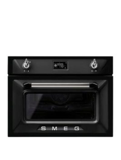 Smeg Sf4920Mcn 45Cm Built In Compact Combination Microwave Oven Smeg Sf4920Mcn 45Cm Built In Compact Combination Microwave Oven